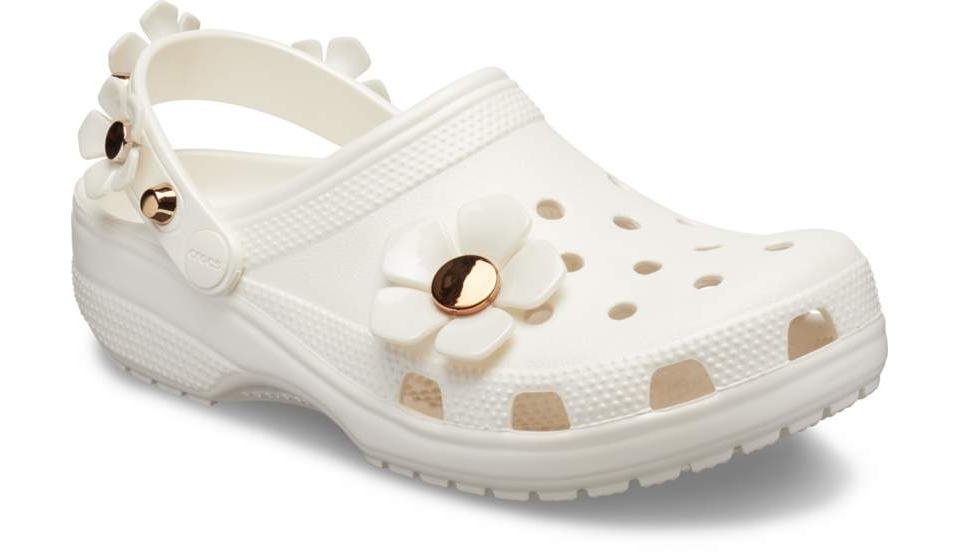 crocs metallic